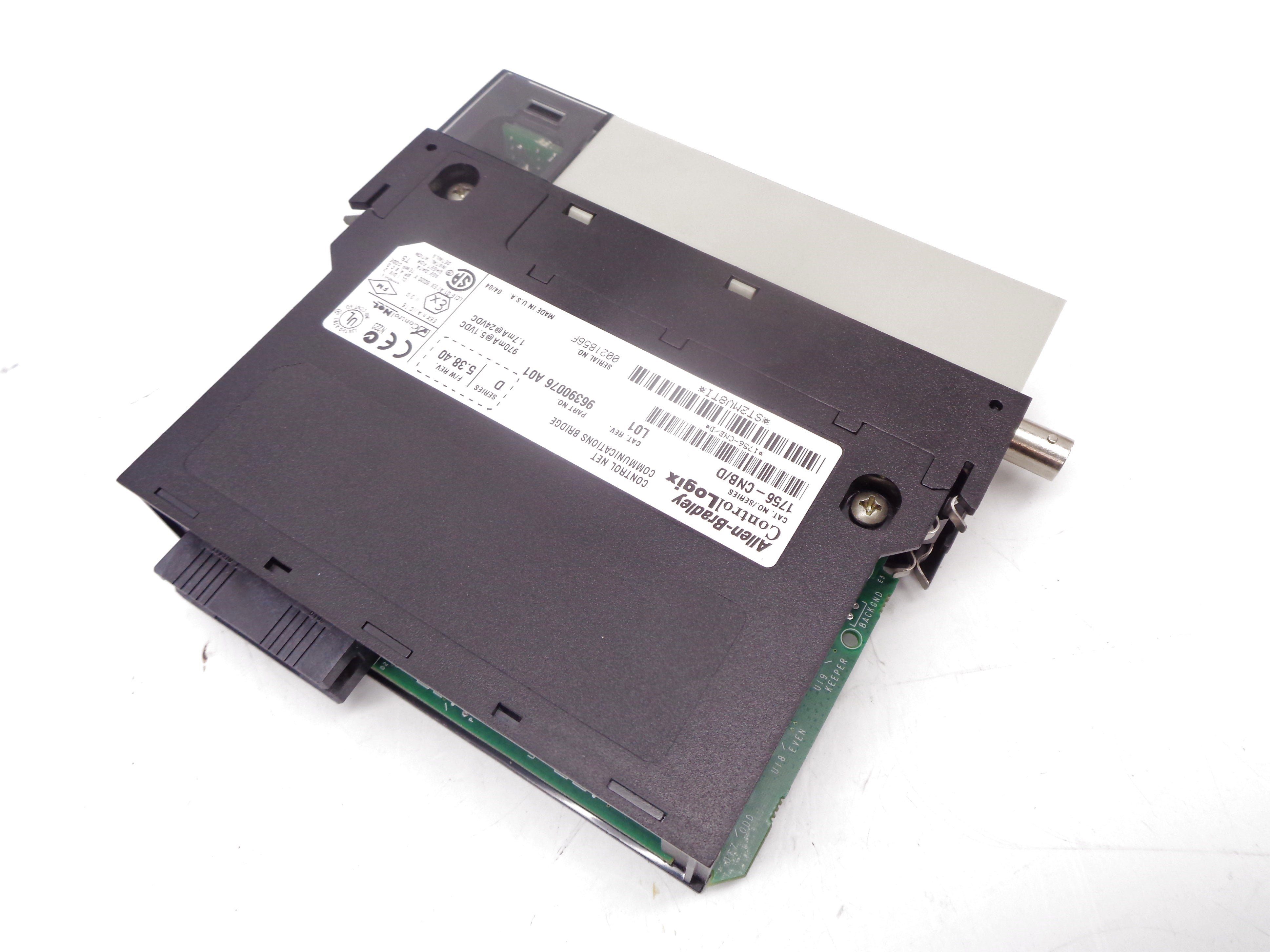 ALLEN BRADLEY 1756-CNB SER. D F/W 5.38.40 NSMP `
