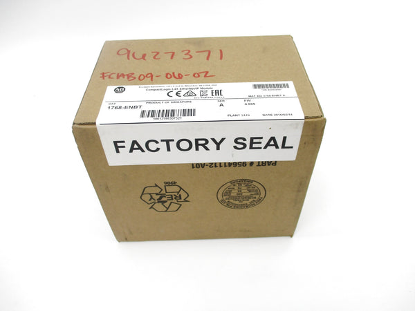 ALLEN BRADLEY 1768-ENBT SER. A F/W 4.005 DATE: 2016 NSFS