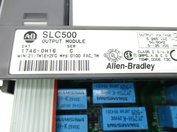 ALLEN BRADLEY 1746-OW16 SER. C (AS PICTURED) NSNP