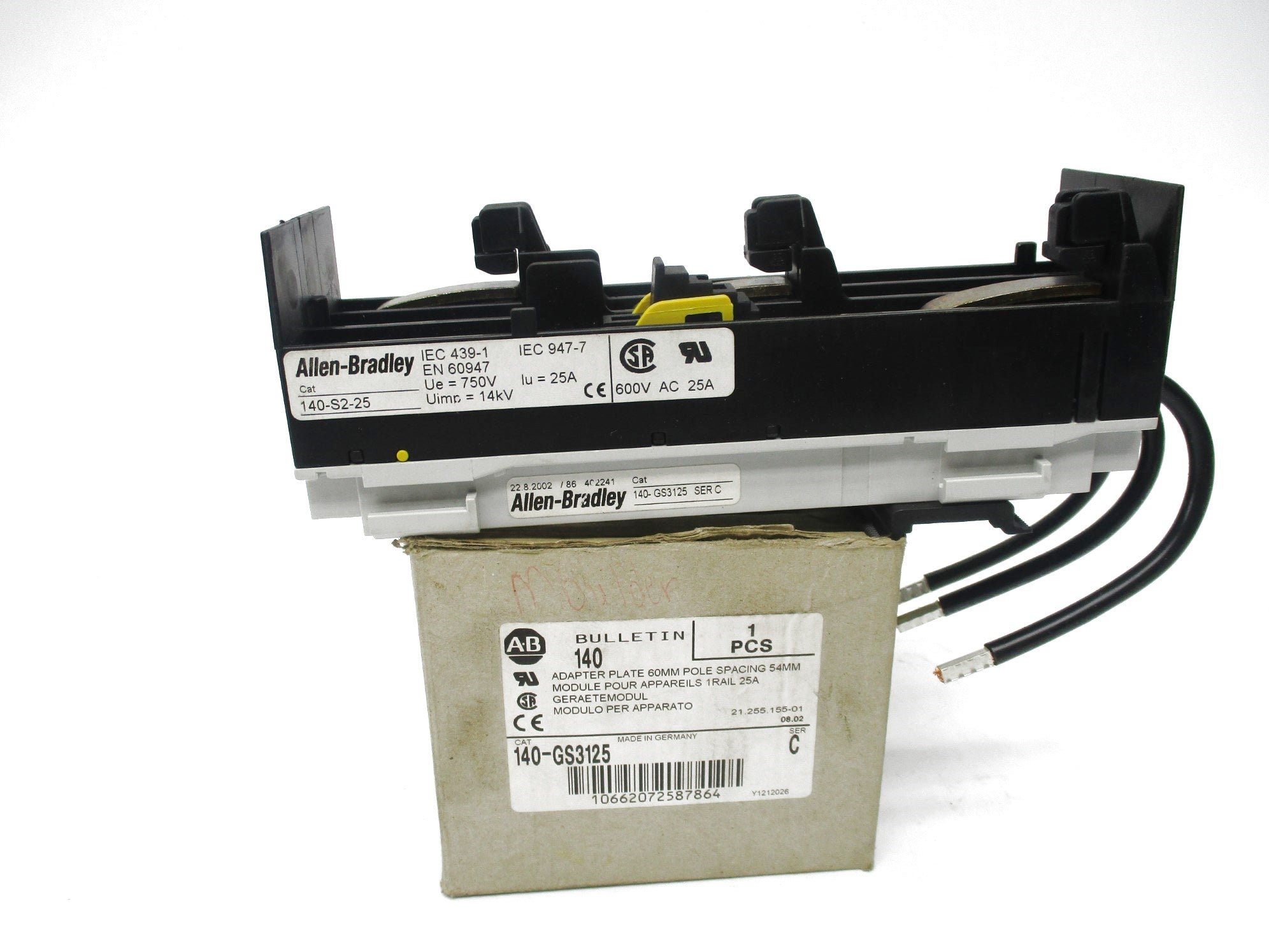 ALLEN BRADLEY 140-GS3125 SER. C NSMP
