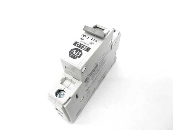 ALLEN BRADLEY 1492-CB1G150 SER. C 15A 277VAC NSMP