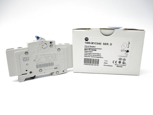 ALLEN BRADLEY 1489-M1C040 SER. D 277V 4A NSMP