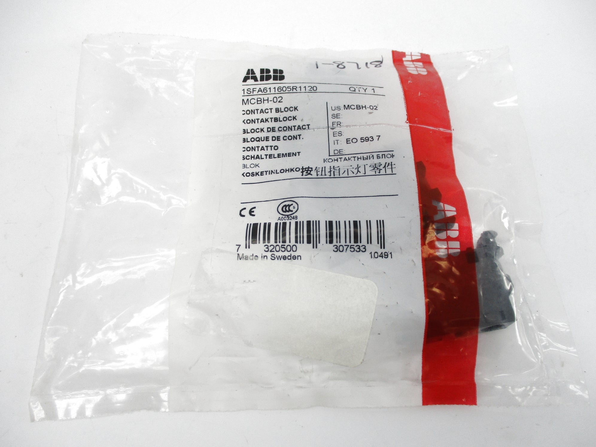 ABB 1SFA611605R1120 MCBH-02 NSMP