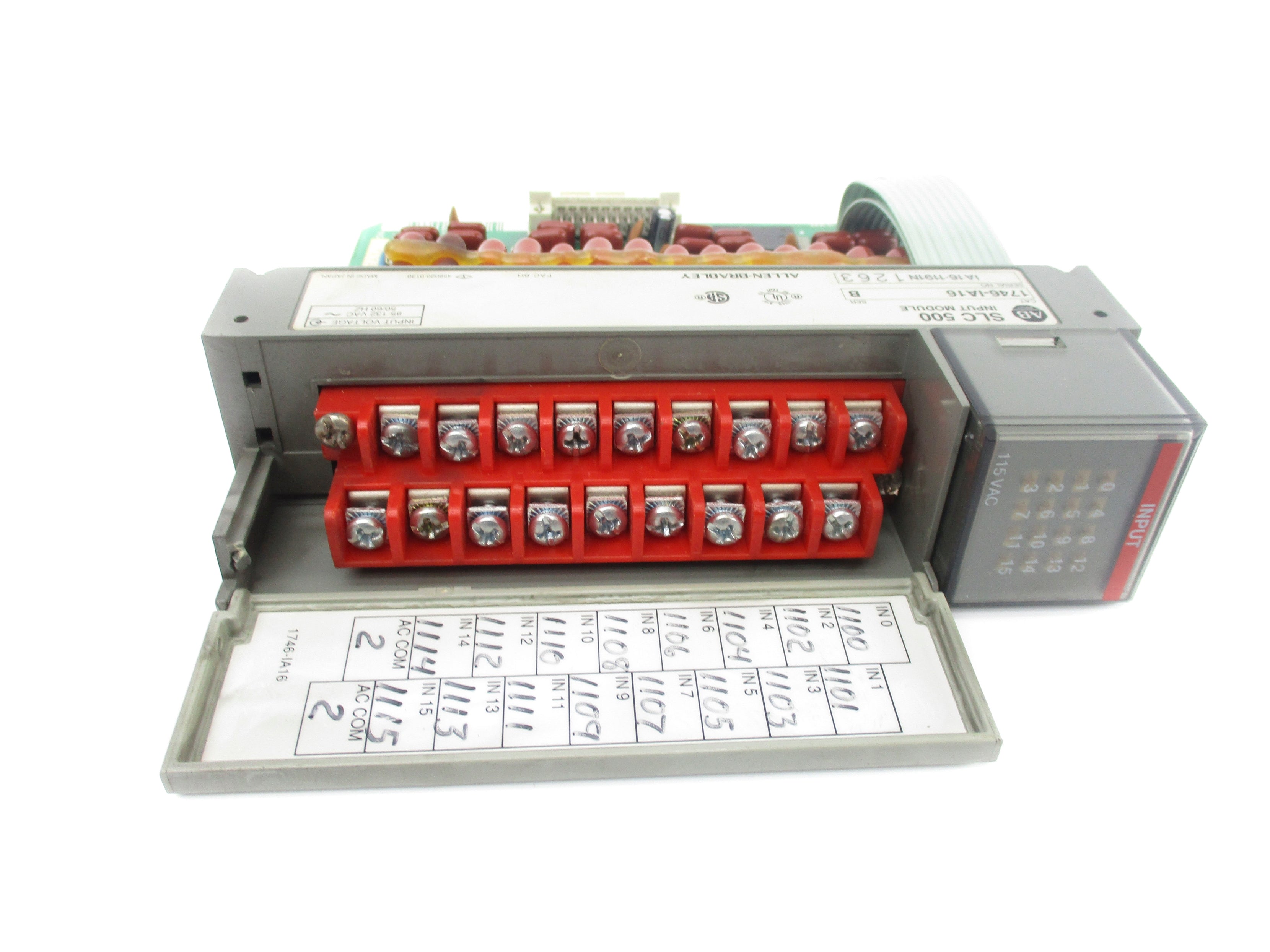 ALLEN BRADLEY 1746-IA16 SER. B 85-132VAC NSNP