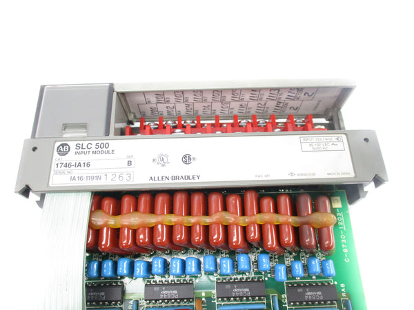 ALLEN BRADLEY 1746-IA16 SER. B 85-132VAC NSNP