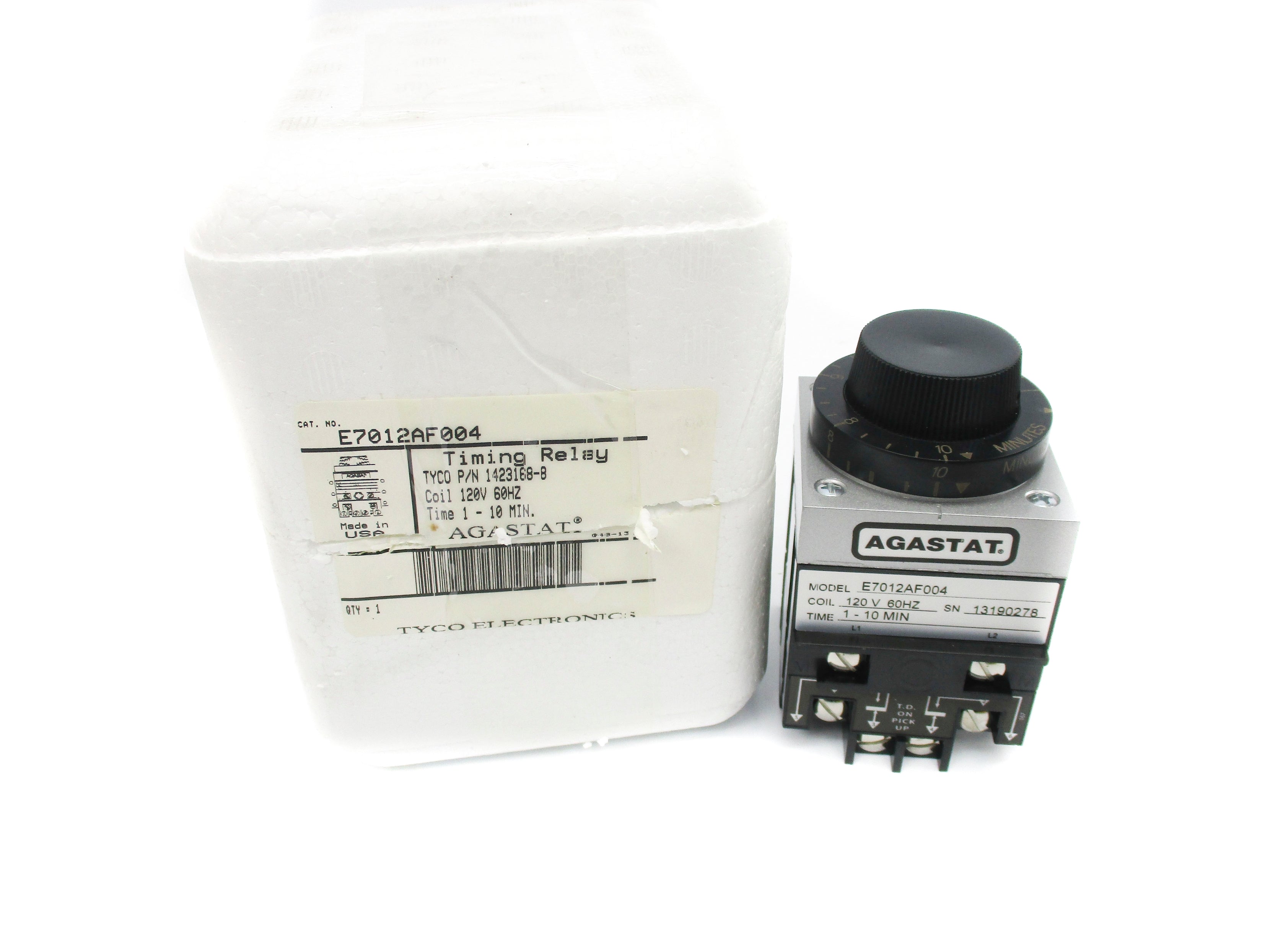 AGASTAT E7012AF004 1-10MIN 120V NSMP