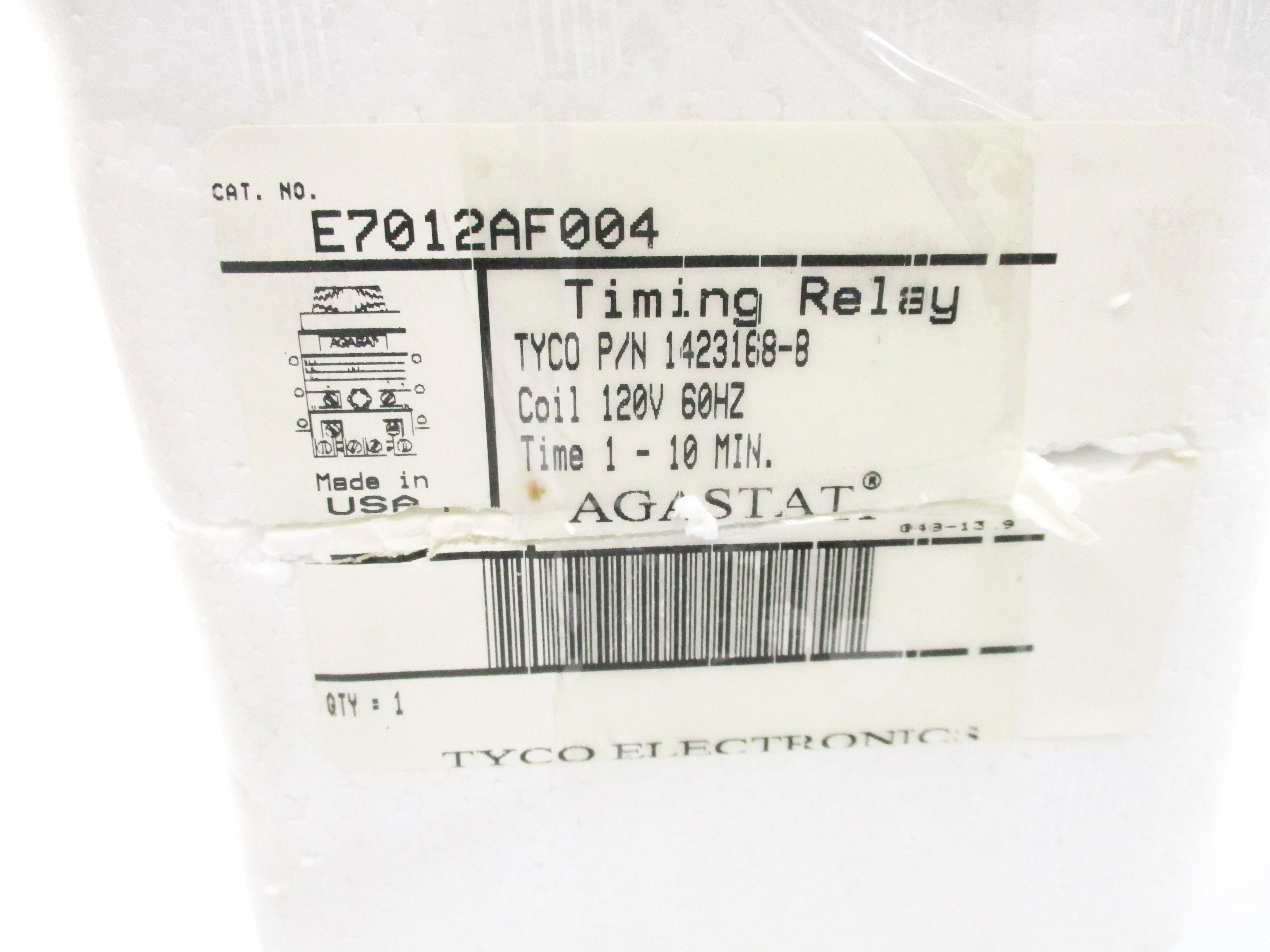 AGASTAT E7012AF004 1-10MIN 120V NSMP