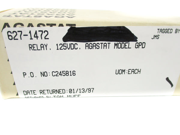 AGASTAT GPD 125VDC NSMP