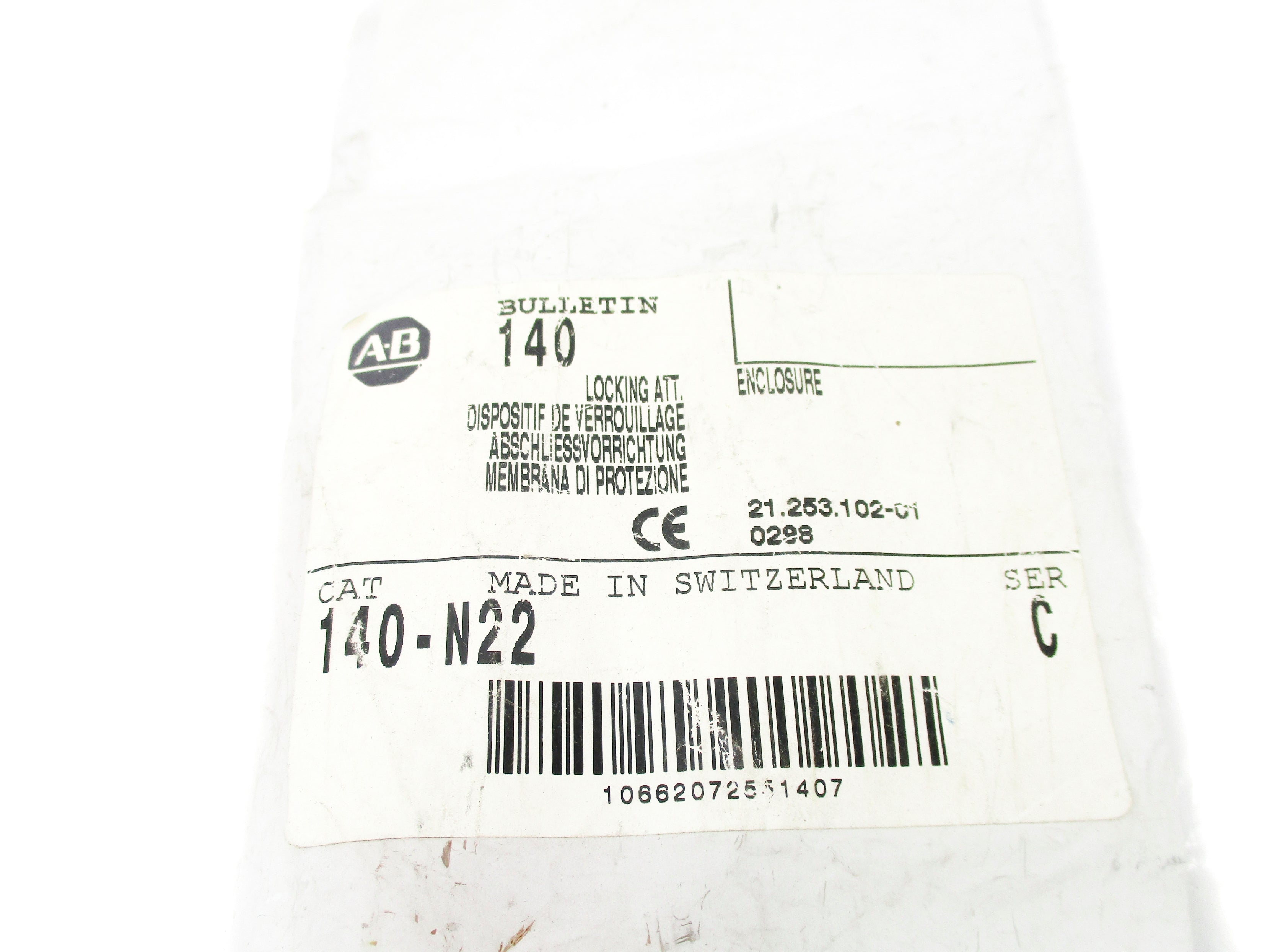 ALLEN BRADLEY 140-N22 SER. C NSMP