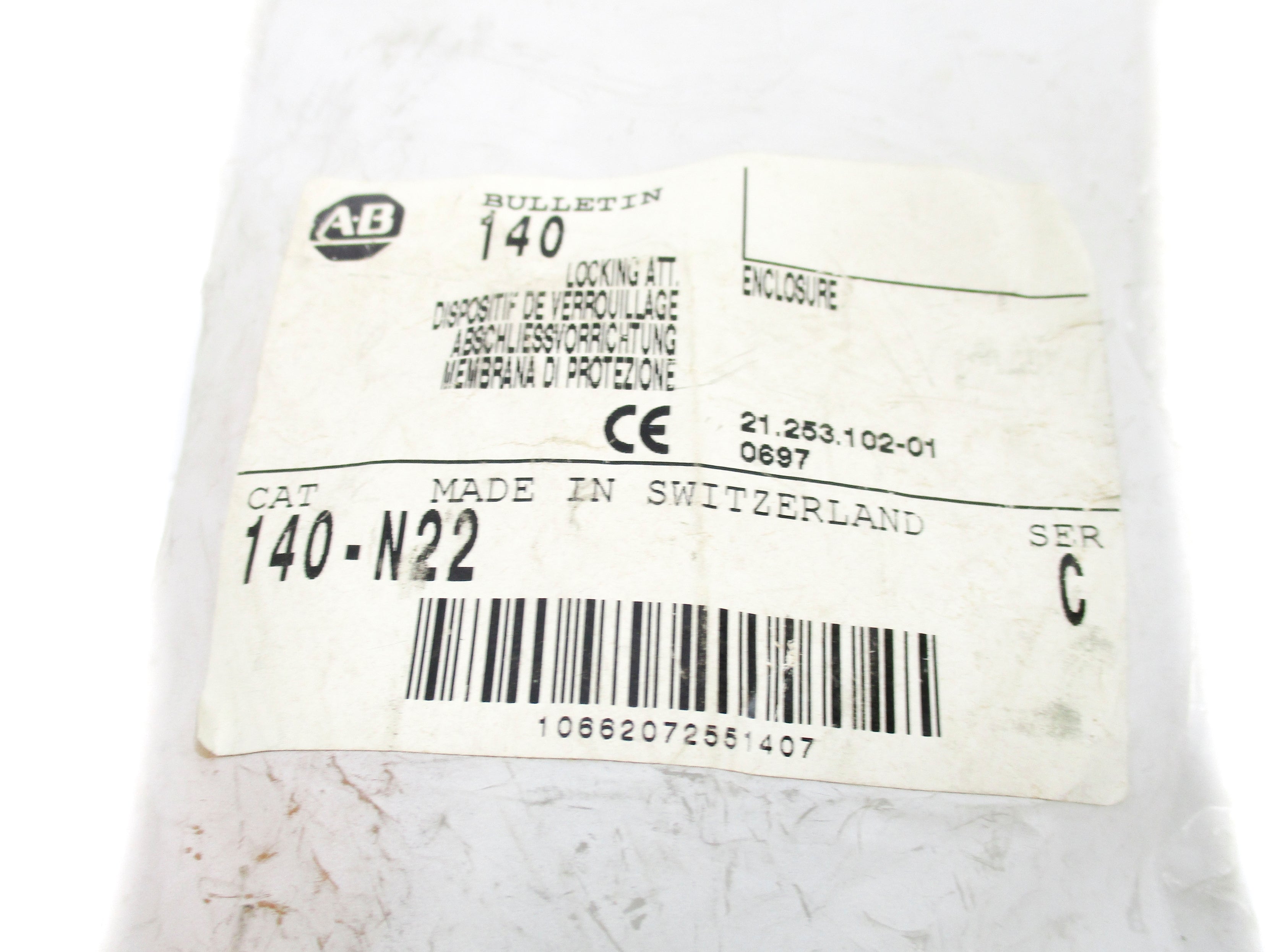 ALLEN BRADLEY 140-N22 SER. C NSMP