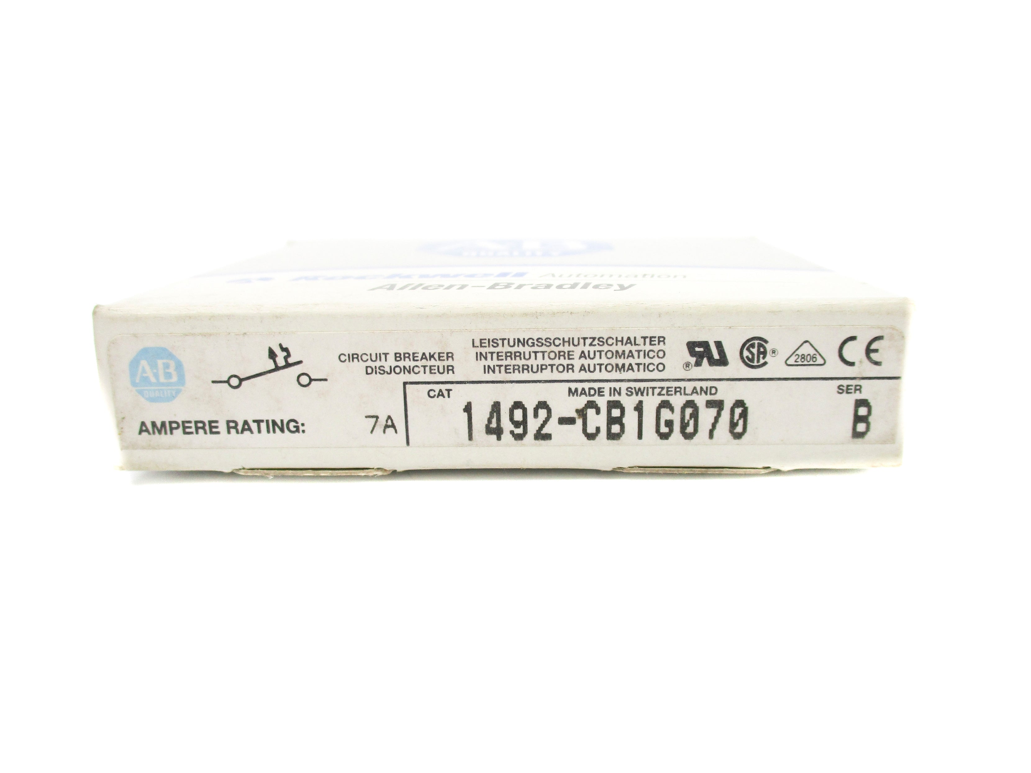ALLEN BRADLEY 1492-CB1G070 SER. B 420VAC 7A NSMP