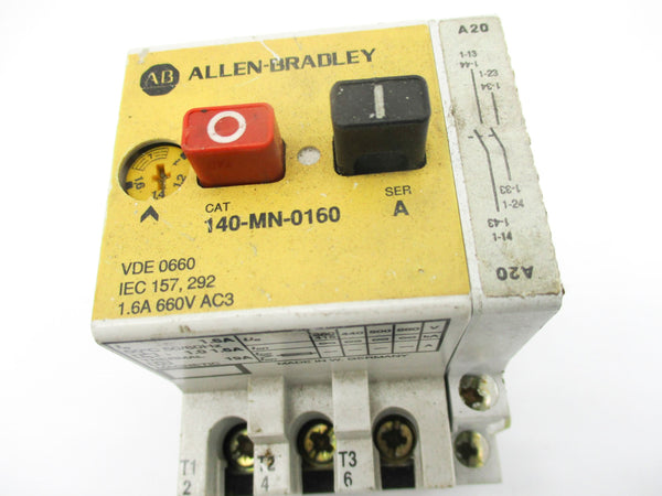 ALLEN BRADLEY 140-MN-0160 SER. A (AS PICTURED) NSNP
