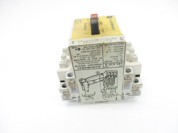 ALLEN BRADLEY 140-MN-0600 SER. A (AS PICTURED) NSNP