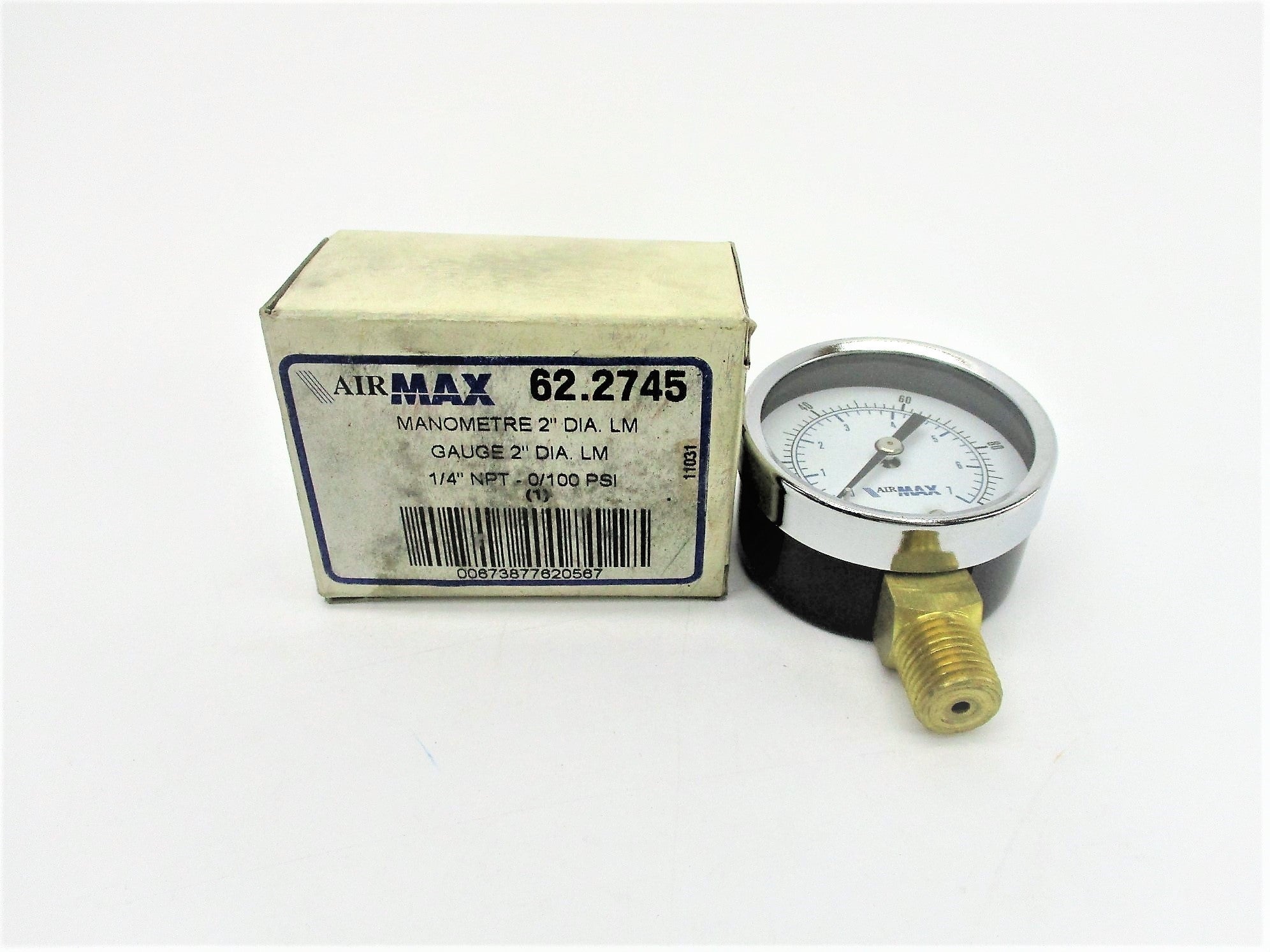 AIR MAX 62.2745 0-100PSI NSMP