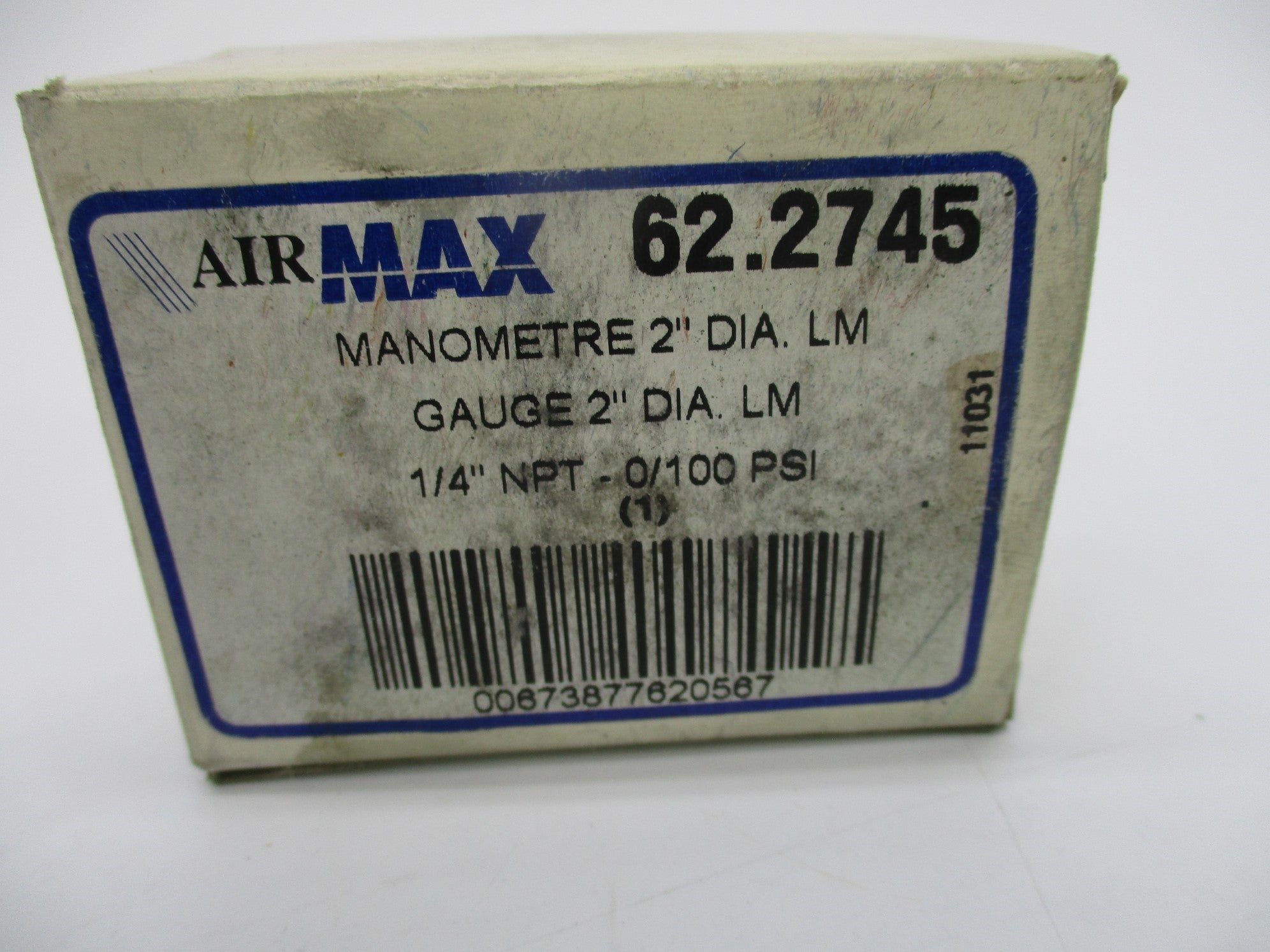 AIR MAX 62.2745 0-100PSI NSMP