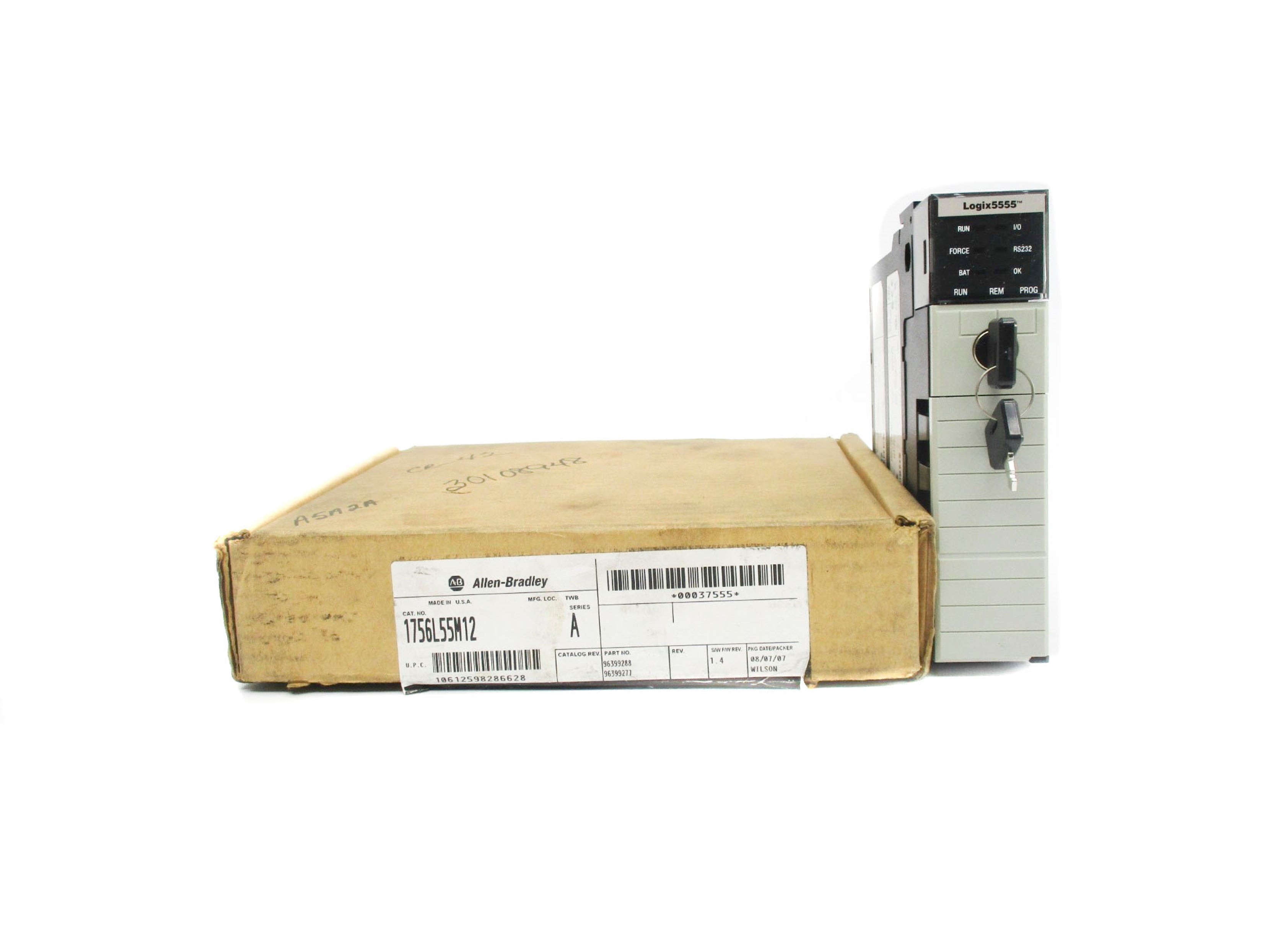 ALLEN BRADLEY 1756-L55M12 SER. A F/W 1.4 NSMP
