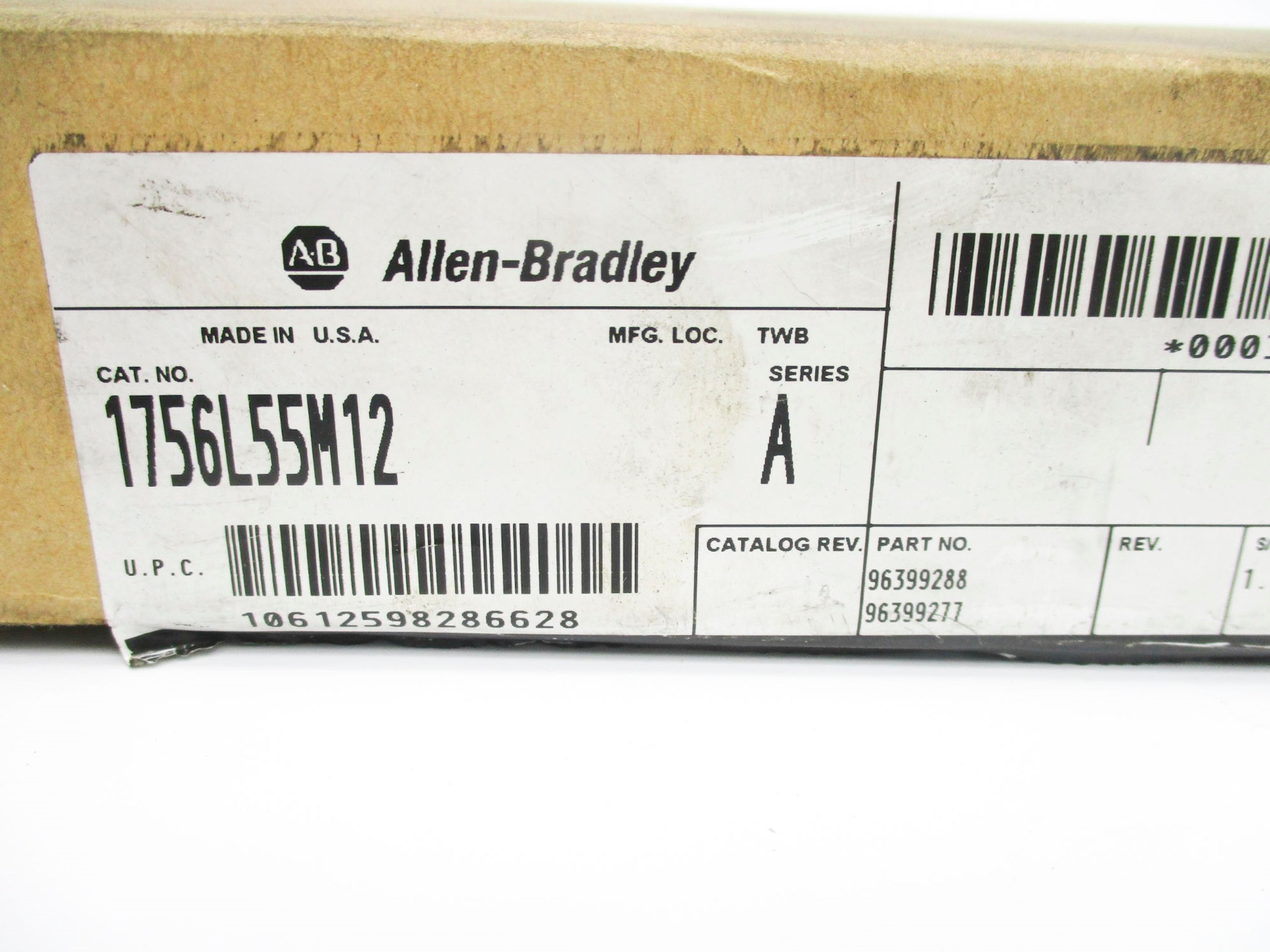 ALLEN BRADLEY 1756-L55M12 SER. A F/W 1.4 NSMP