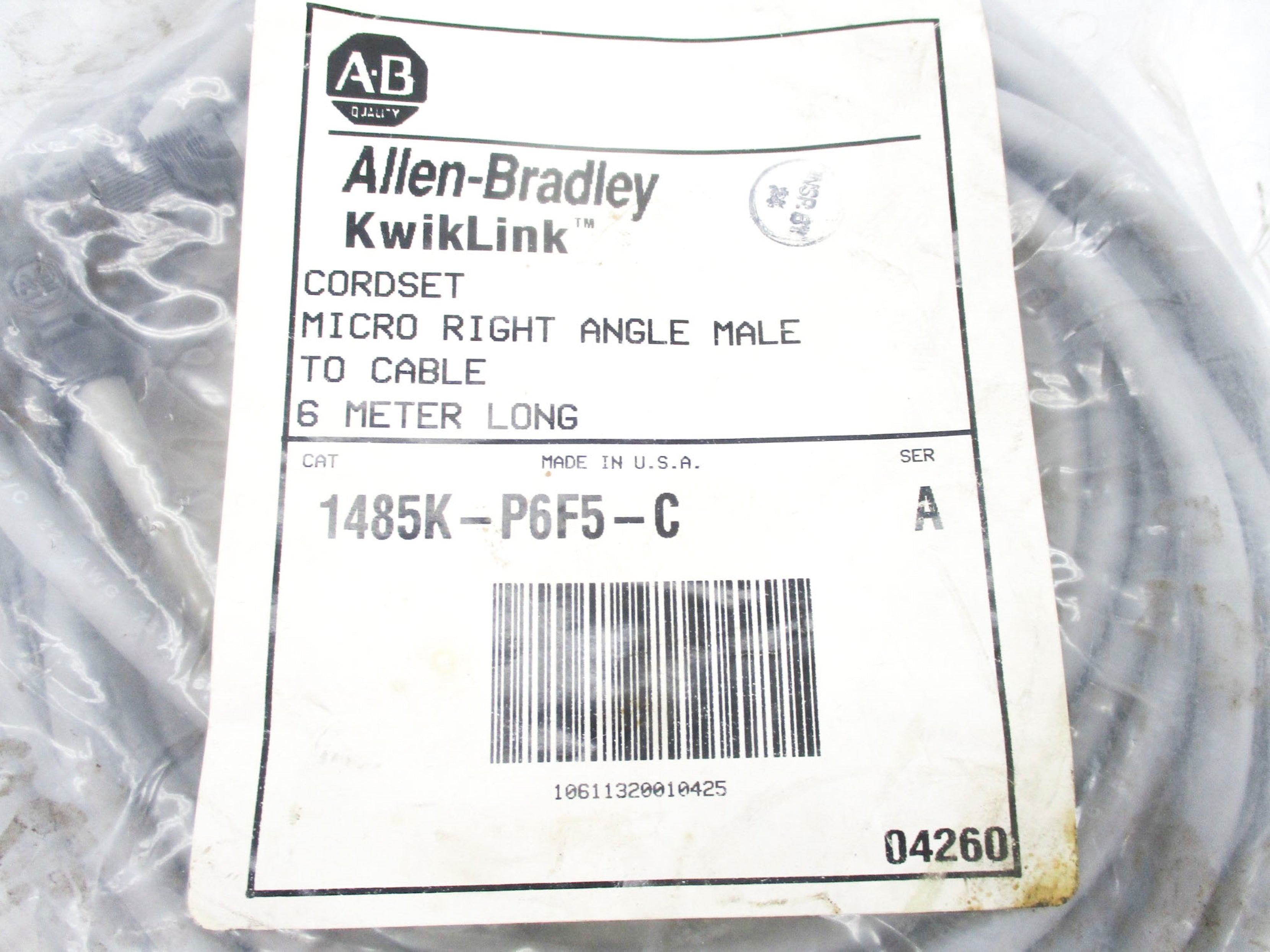 ALLEN BRADLEY 1485K-P6F5-C SER. A NSMP