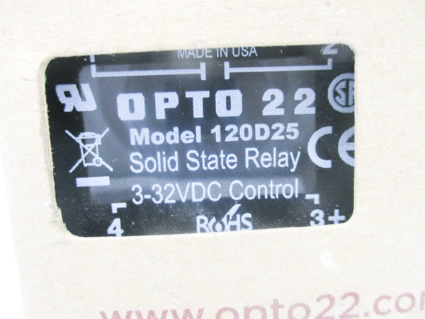 OPTO22 120D25 3-32VDC NSMP