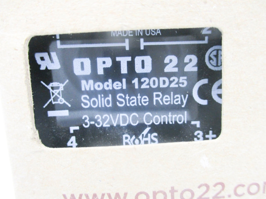 OPTO22 120D25 3-32VDC NSMP
