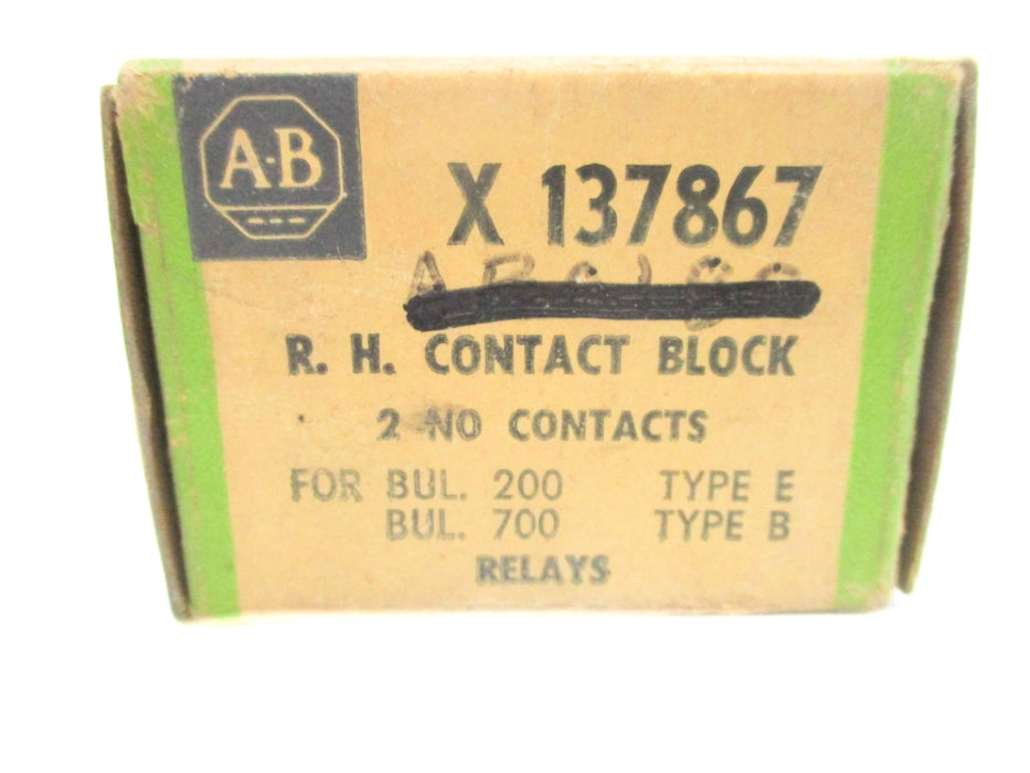 ALLEN BRADLEY 137867 (BK/GR) NSMP