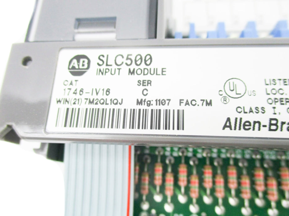 ALLEN BRADLEY 1746-IV16 SER. C 10-30VDC NSNP
