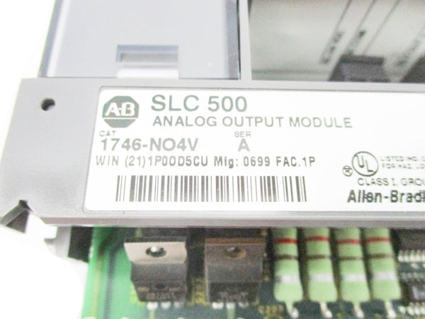 ALLEN BRADLEY 1746-NO4V SER. A 24VDC NSNP
