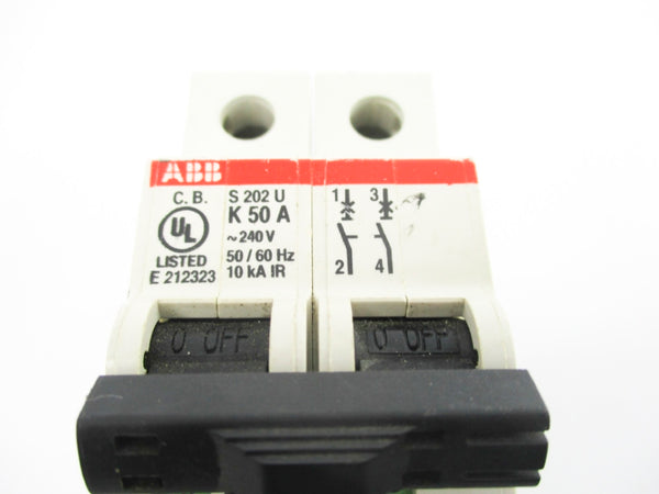 ABB S202UK50 240V 50A NSNP