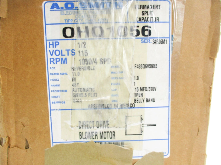 A.O. SMITH F48SQ6V59X2 OHQ1056 NSMP