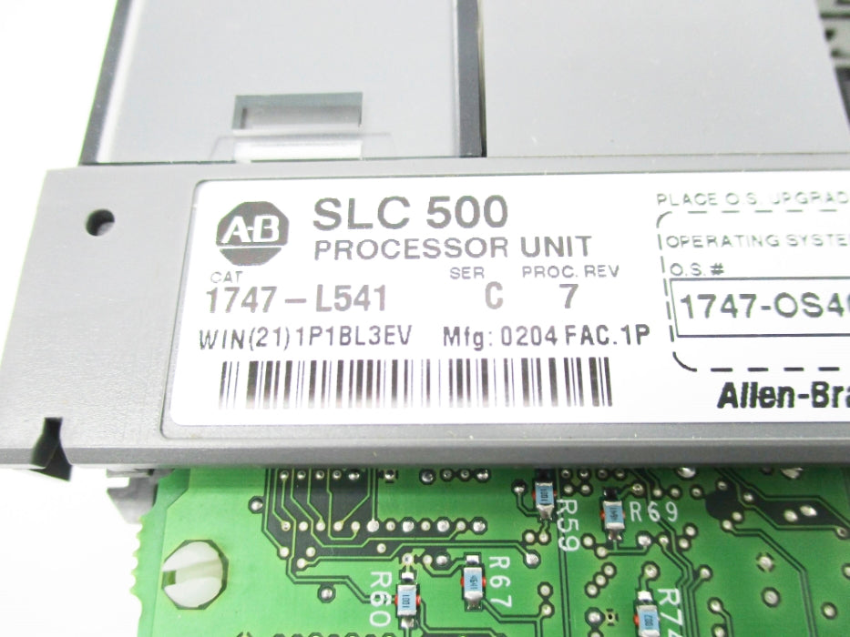 ALLEN BRADLEY 1747-L541 SER. C F/W 7 NSNP
