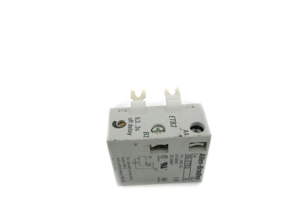 ALLEN BRADLEY 100-ETB3 SER. A 110/240VAC 0.3-3S (WH) NSMP