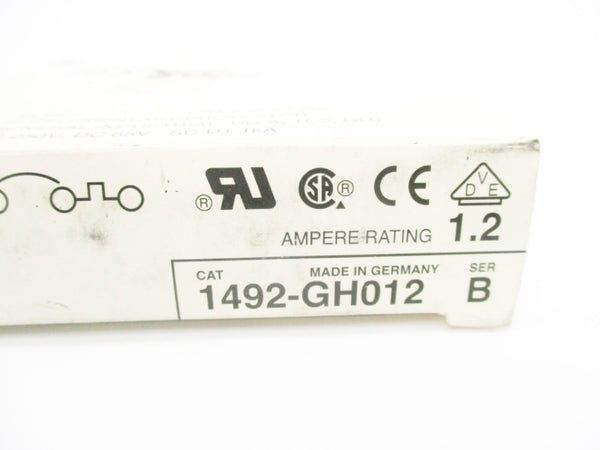 ALLEN BRADLEY 1492-GH012 SER. B 250VAC/65VDC 1.20A NSMP