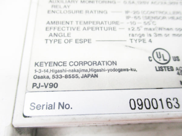 KEYENCE PJ-V90 UNMP