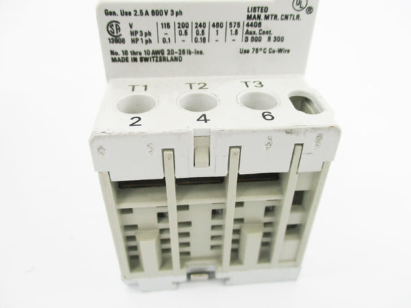 ALLEN BRADLEY 140-MN-0025 SER. C 600V 0.16-0.25A UNMP