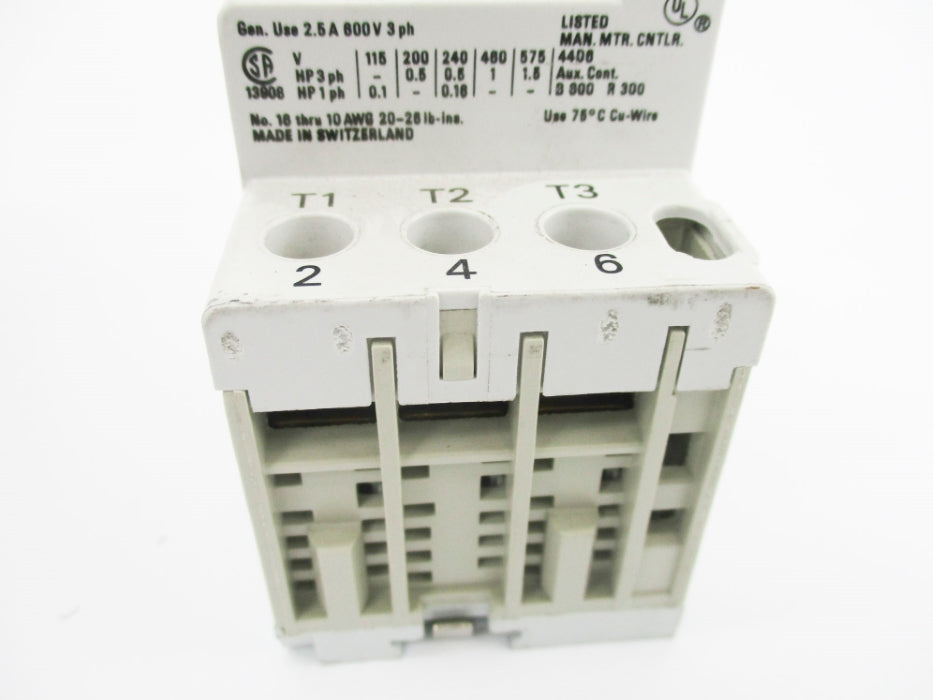 ALLEN BRADLEY 140-MN-0025 SER. C 600V 0.16-0.25A UNMP