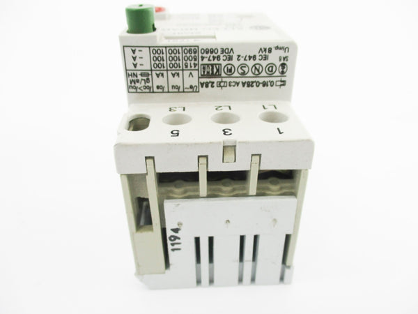 ALLEN BRADLEY 140-MN-0025 SER. C 600V 0.16-0.25A UNMP