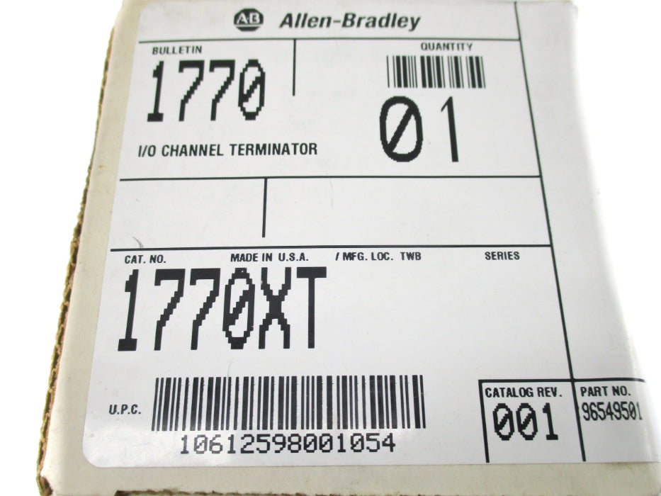ALLEN BRADLEY 1770-XT NSMP