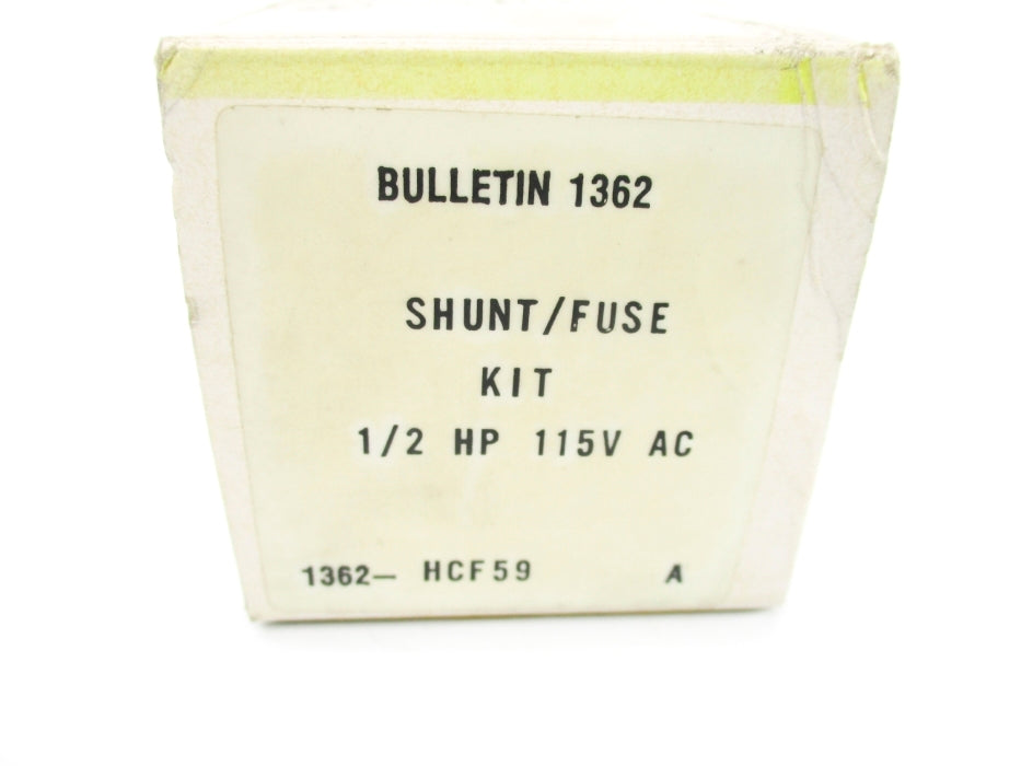 ALLEN BRADLEY 1362-HCF59 SER. A (BK/YL) NSMP