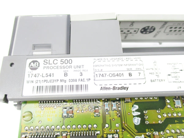 ALLEN BRADLEY 1747-L541 SER. B F/W 7 (NO KEY)  NSNP