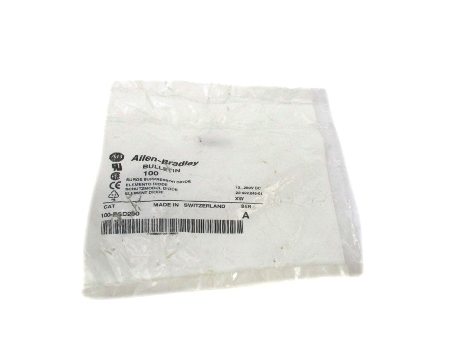 ALLEN BRADLEY 100-FSD250 SER. A 12-250VDC NSMP