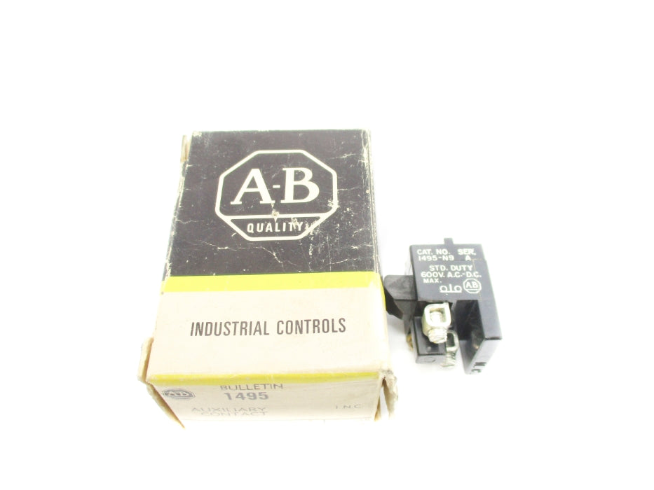 ALLEN BRADLEY 1495-N9 SER. A 600VAC (BK/YL) NSMP