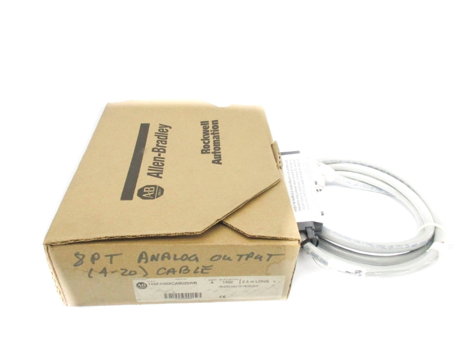 ALLEN BRADLEY 1492-HWACAB025WB SER. A (BR/WH) NSMP