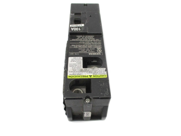 SIEMENS QSH2100 CIRCUIT BREAKER UNMP