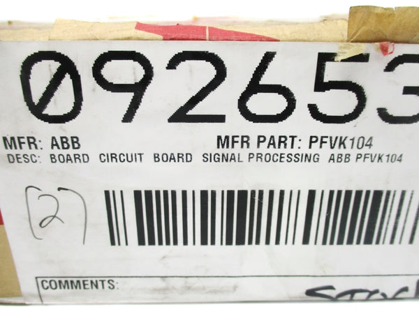 ABB PFVK104 NSMP
