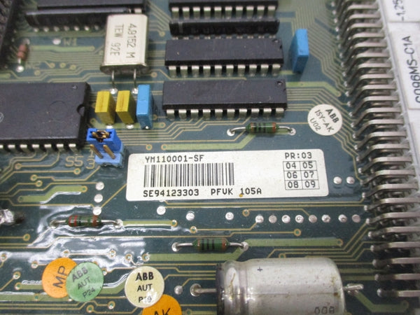 ABB PFVK105A YM110001-SF UNMP