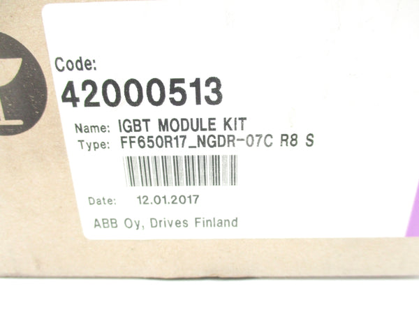 ABB FF650R17_NGDR-07CR8S 42000513 NSMP