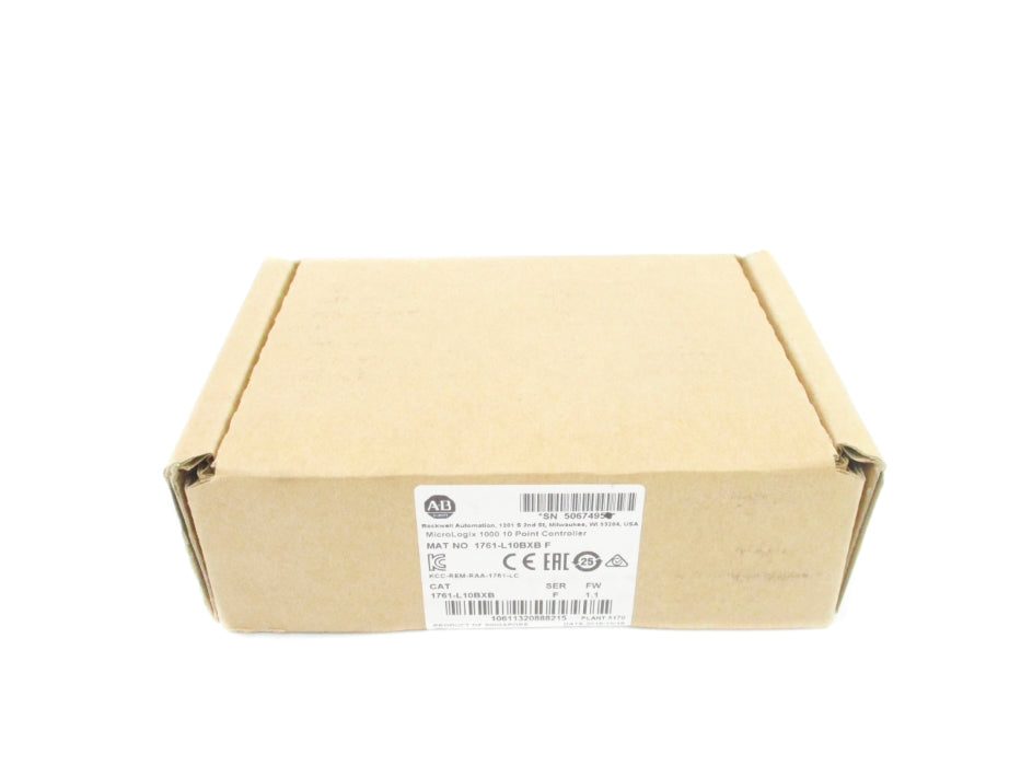 ALLEN BRADLEY 1761-L10BXB SER. F F/W 1.1 DATE: 2016 NSFS