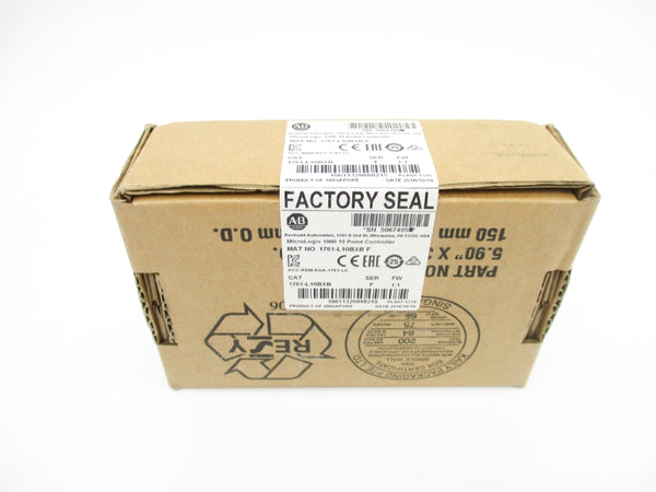 ALLEN BRADLEY 1761-L10BXB SER. F F/W 1.1 DATE: 2016 NSFS