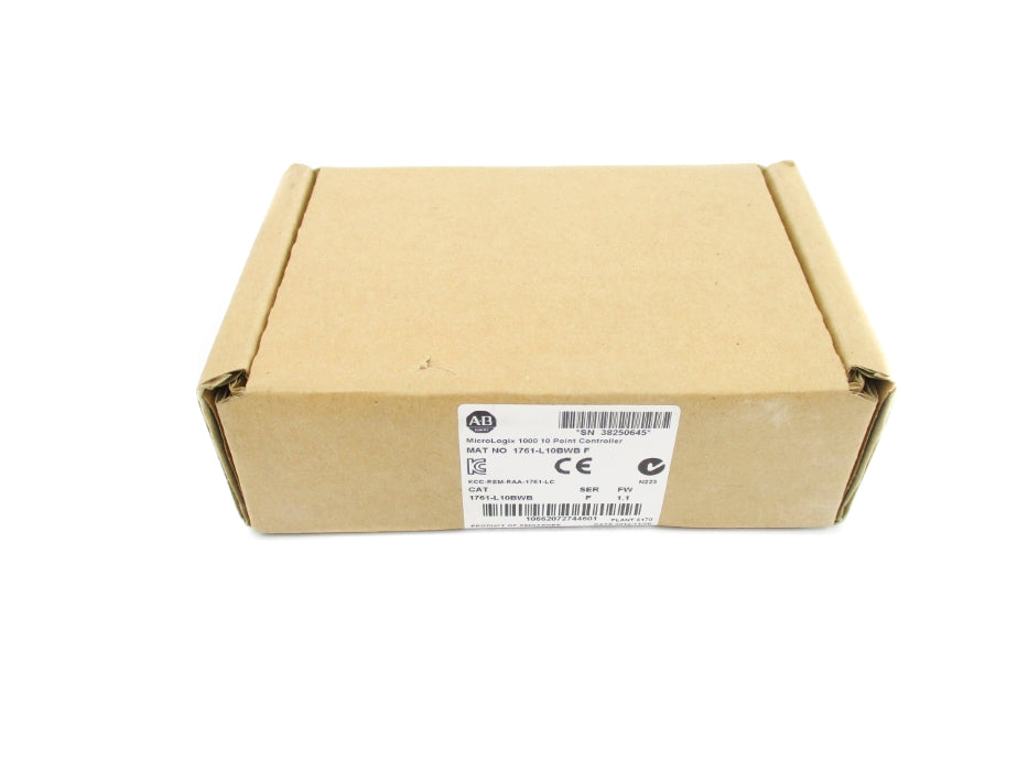 ALLEN BRADLEY 1761-L10BWB SER. F  F/W 1.1 DATE: 2014 NSFS