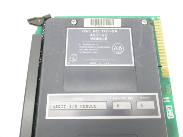 ALLEN BRADLEY 1771-DA SER. A F/W B UNMP